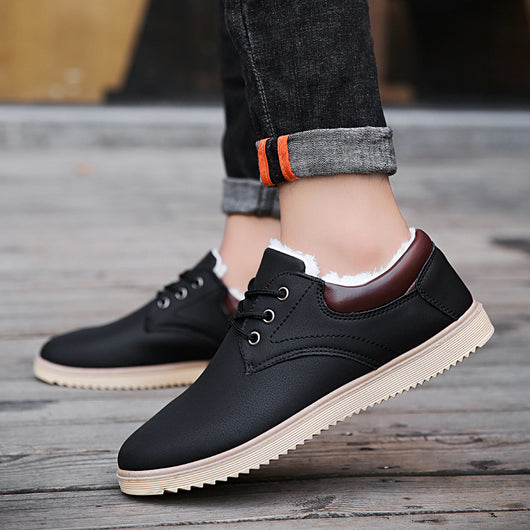 Zapatos Casuales de Invierno para Hombre con Forro de Terciopelo - Image 13
