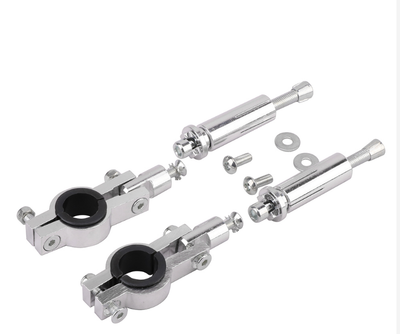 Protector de Mano para Motocicleta con Soporte de Montaje Dorado - Image 2