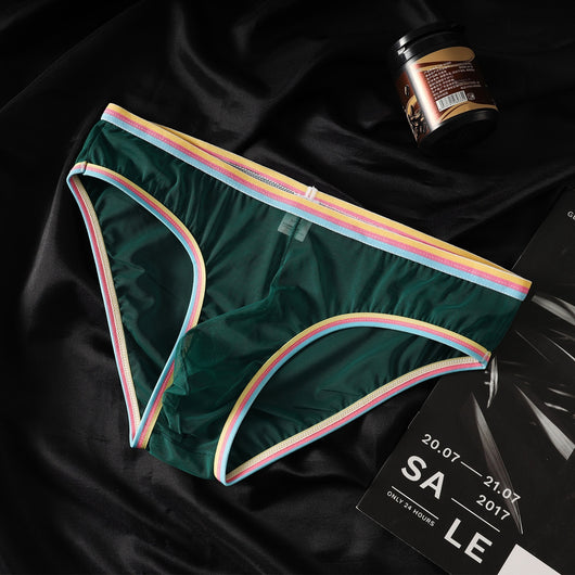 Calzoncillos Deportivos Elásticos para Hombre con Diseño Semibajo - Image 16
