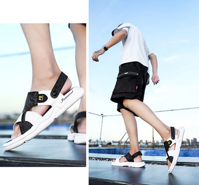 Sandalias y Pantuflas Casuales de Playa para Hombre - Calzado de Verano Versátil - Image 14