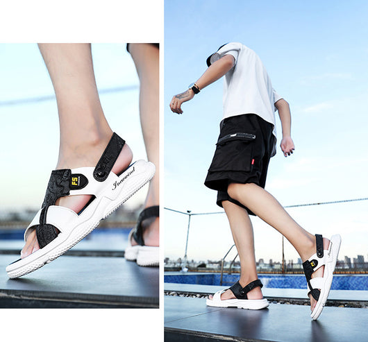 Sandalias y Pantuflas Casuales de Playa para Hombre - Calzado de Verano Versátil - Image 14