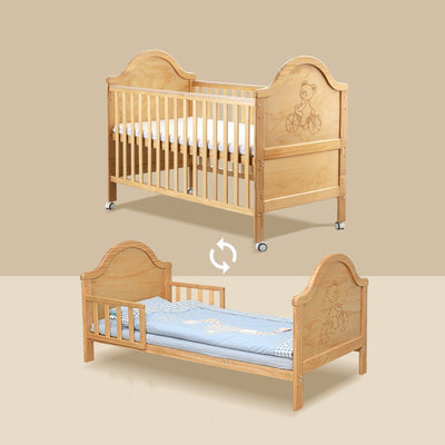 Cama Convertible de Pino con Función Modular - Image 9