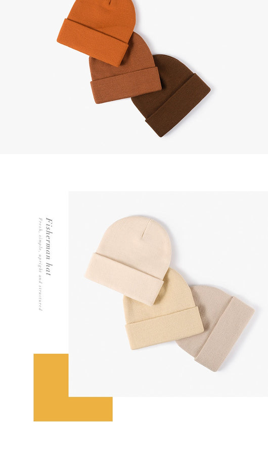 Gorro de Lana Grueso Doble Capa para Hombre - Calidez Simple - Image 17