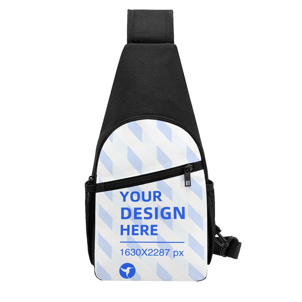 Bolsa de Pecho Bandolera Asimétrica Casual