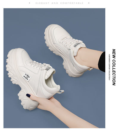 Zapatos Deportivos Dad Shoes con Suela Elevada y Cuero Suave Premium - Image 16