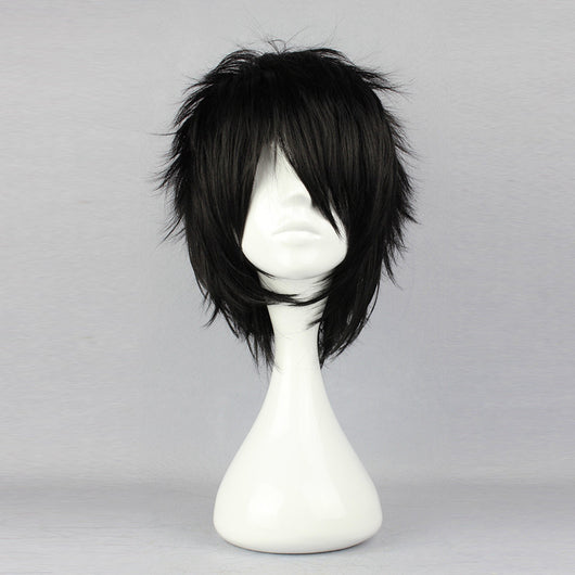 Peluca Cosplay Anime Cabello Corto Seda Alta Temperatura