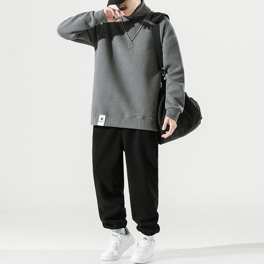 Conjunto Casual de Polar Grueso para Hombre Talla Grande - Image 16