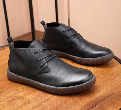 Botas Martin de Cuero Vintage Desgastado con Suela de Goma - Image 22