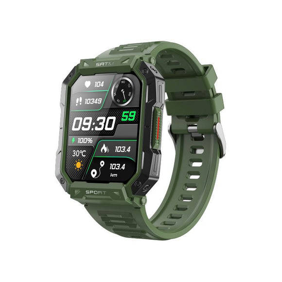 Reloj Inteligente Deportivo F307 con Monitor Cardíaco y Presión Arterial