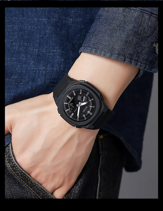 Reloj Deportivo Digital Hombre Cronógrafo Multifunción Resistente al Agua - Image 19