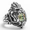Men's Personality Thai Plateado Lion Head Ring Plateado No15