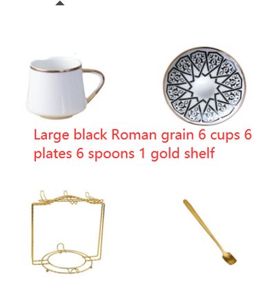 Juego de Taza y Plato de Cerámica Turca para Café - Image 7