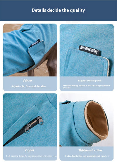 Chaleco Térmico para Perros Medianos y Grandes - Resistente al Agua y Lavable - Image 15