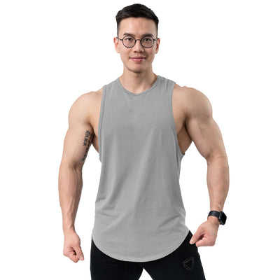 Musculosa Deportiva de Algodón Liso para Hombre - Image 5