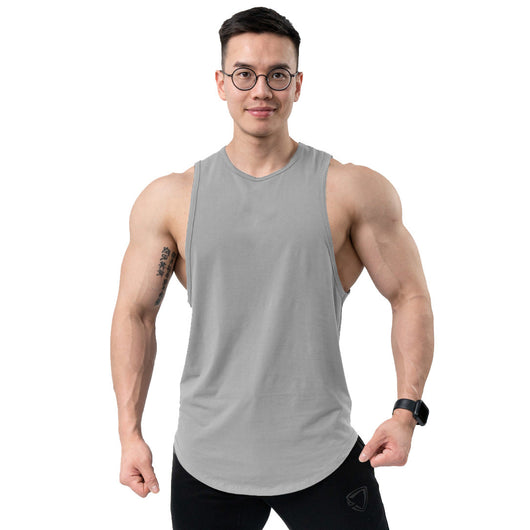 Musculosa Deportiva de Algodón Liso para Hombre - Image 5