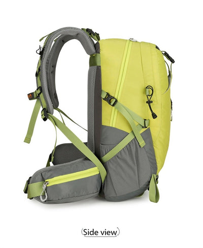 Mochila de Trekking AZELA Electron 40L - Blanco y Azul Marino para Senderismo y Viajes - Image 56