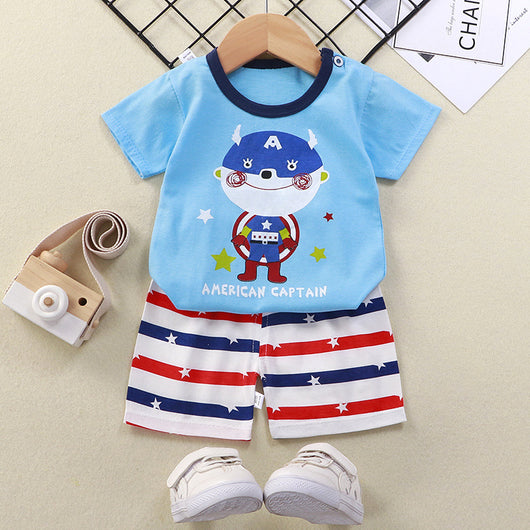 Conjunto de Verano para Niños: Camiseta y Shorts Cómodos - Image 7