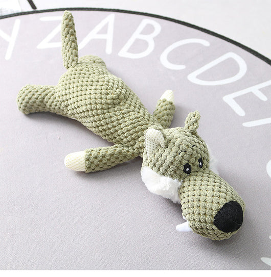 Juguete Peluche Cachorro Interactivo con Sonido Chirriante para Perros Pequeños - Image 5