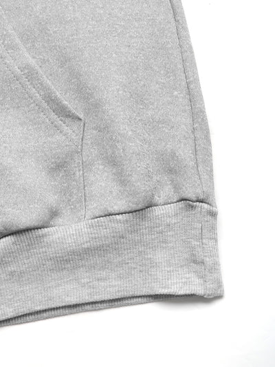 Sudadera Hoodie Gris Claro con Cordón Ajustable - Diseño Premium Europeo y Americano - Image 10
