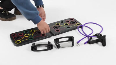 Tabla de Flexiones Plegable Multifuncional con Bandas de Resistencia - Image 5