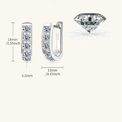 Aretes de Diamantes Brillantes para Mujer - Image 12