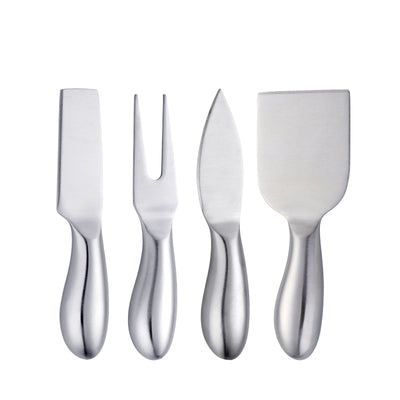 Juego de Tenedor y Cuchillo para Queso y Frutas en Acero Inoxidable - Image 4