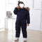 Navy Blue Fabric Surface 90