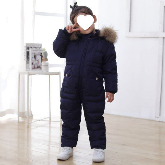 Overol Acolchado de Plumón para Niños Invierno - Image 12