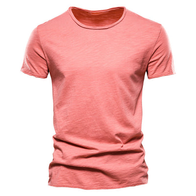 Camiseta Slim Fit de Algodón Texturizado para Hombre - Image 4
