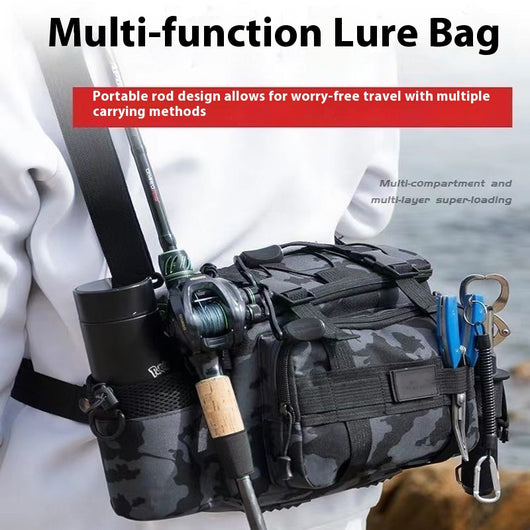 Bolsa de Almacenamiento Cruzada Luya Multifuncional para Pesca - Image 2