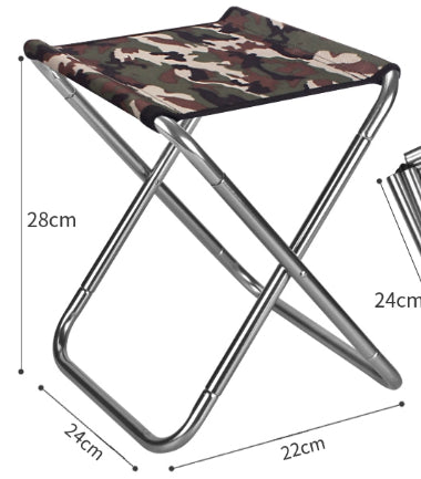 Taburete Plegable de Aluminio para Exterior - Image 11