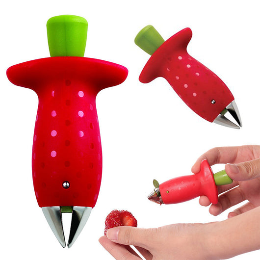 Deshollejador de Fresas - Removedor de Hojas para Frutas - Image 8