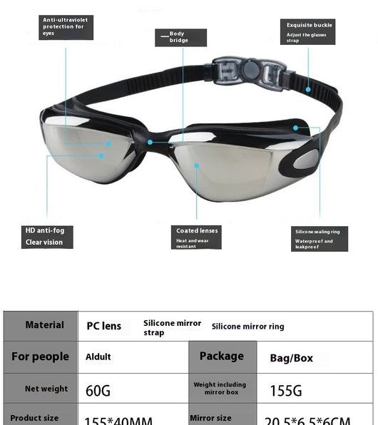 Gafas Deportivas HD Antiempañantes a Prueba de Agua con Recubrimiento Electroplateado - Image 13