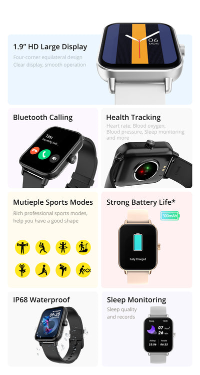 Reloj Inteligente Portátil con Llamadas por Voz - Image 19