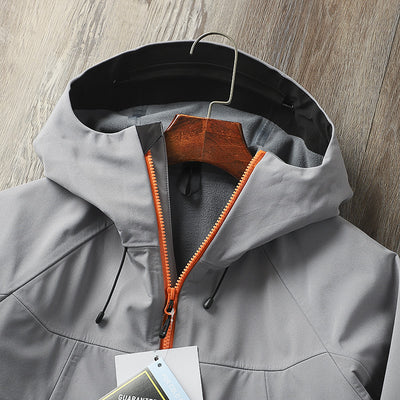 Chaqueta Soft Shell Impermeable y Cortavientos con Capucha - Image 3