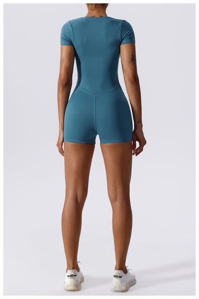 Enterizo Deportivo Ajustado de Secado Rápido para Yoga y Fitness Mujer - Image 7