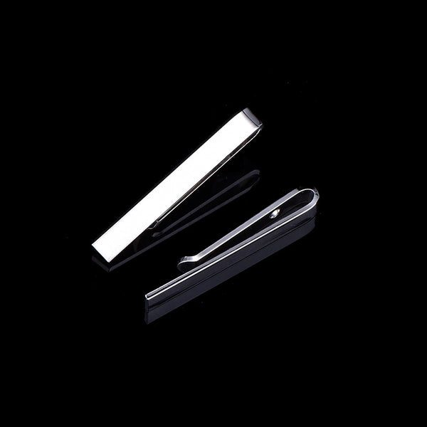 Clip para Corbata Elegante Oro y Plata para Hombre