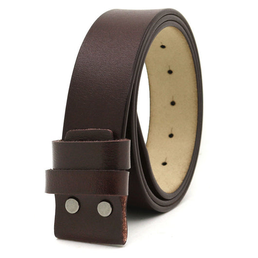 Cinturón de Cuero para Hombre 38cm sin Hebilla - Image 7