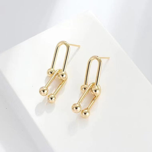 Aretes de Herradura en Oro 18k Personalizados - Regalo Especial - Image 6