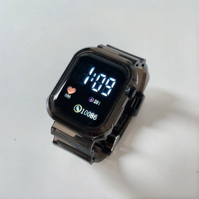 Reloj Digital LED de Pantalla Cuadrada - Image 3