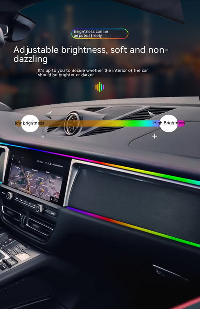 Barra LED Ambiental Oculta para Auto - Iluminación Personalizada - Image 25
