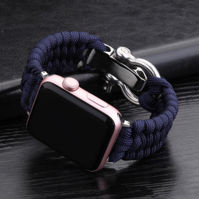 Correa Deportiva Nylon para iWatch 38/40/42/44mm con Hebilla de Acero - Image 9