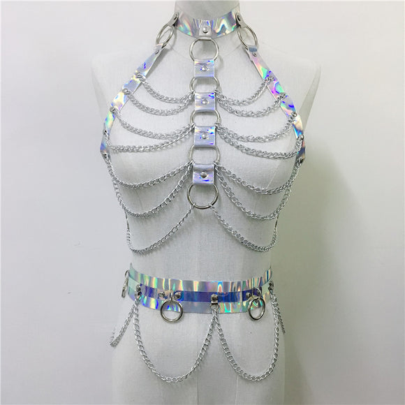 Cinturón Láser Versátil para Mujer - Joya de Moda Moderna