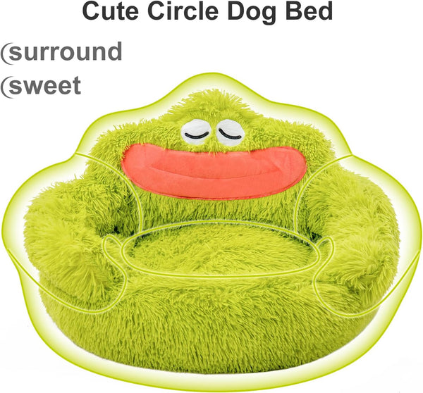 Cama Donut Acogedora para Perros y Gatos - Diseño Suave y Calmante