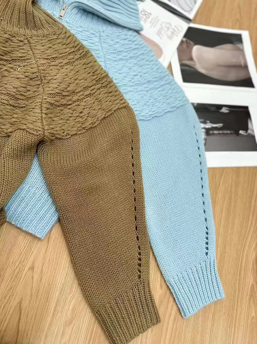 Suéter Deportivo con Cierre de Medio Zip para Mujer - Image 12