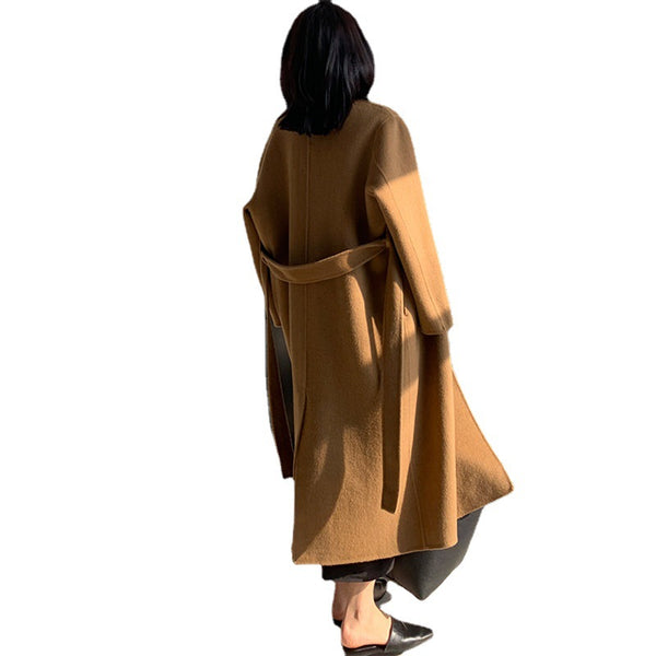 Abrigo Reversible de Cachemira para Mujer