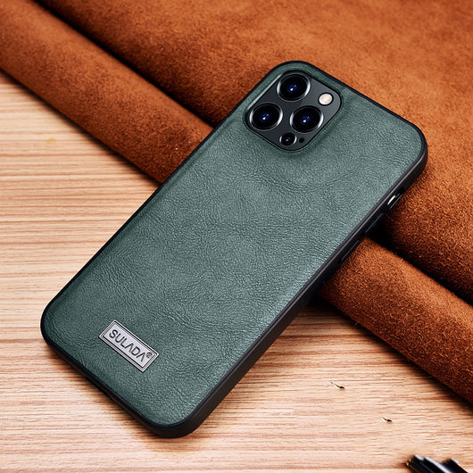 Funda Protectora Ultrafina de Cuero para Teléfono Móvil - Image 4