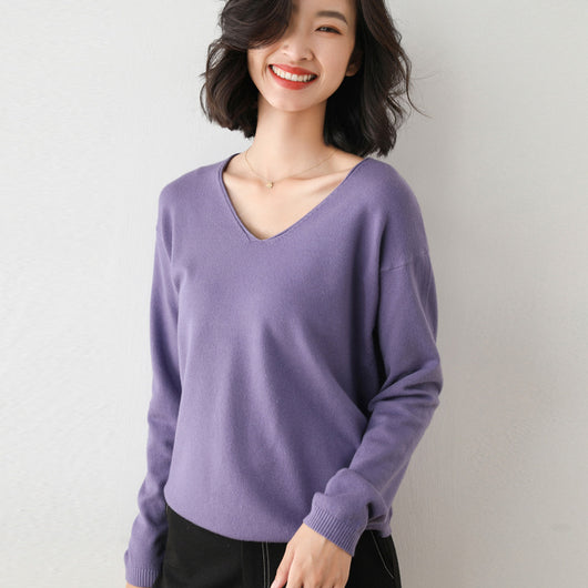 Suéter Suelto Estilo Coreano para Mujer - Prenda Base Versátil - Image 8