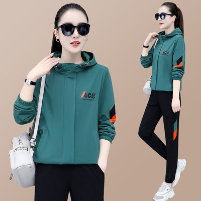 Sudadera Deportiva Holgada con Capucha para Mujer - Conjunto Casual Moderno - Image 4