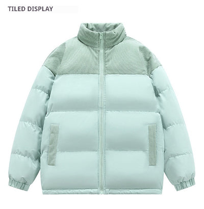 Abrigo Acolchado de Invierno con Capucha para Hombre - Image 12